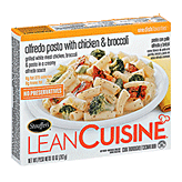 Stouffer's Lean Cuisine alfredo pasta with chicken & broccoli Left Picture